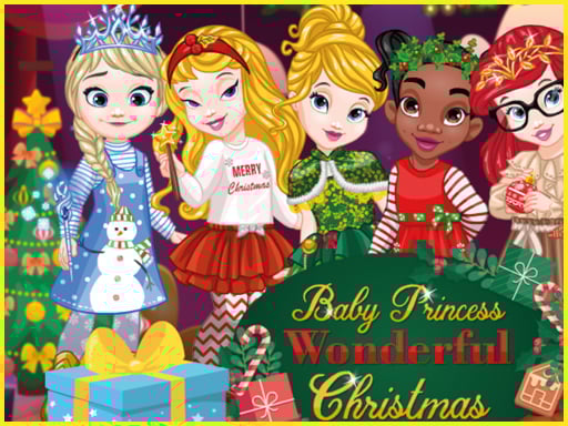 Baby Princesses Christmas: เกมแต่งตัว