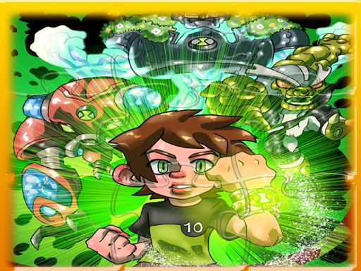 Juego de rompecabezas Ben 10 de combinar 3