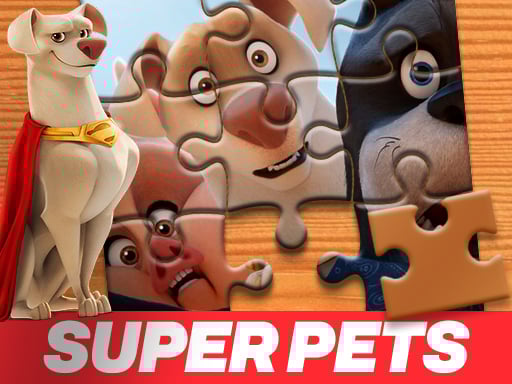 ปริศนาจิ๊กซอว์ DC League of Super Pets