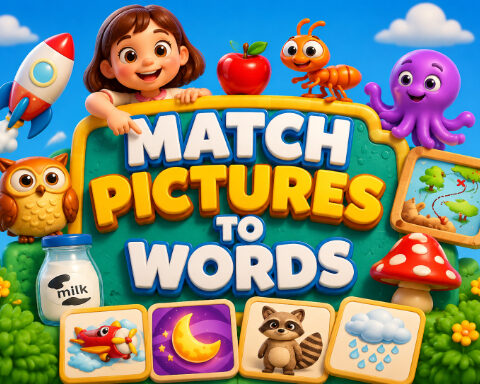 Match Picture To Words 3D