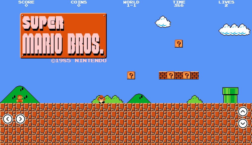 Hình ảnh Trò chơi Super Mario Bros trực tuyến