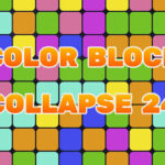 Összecsukott színes blokk 24