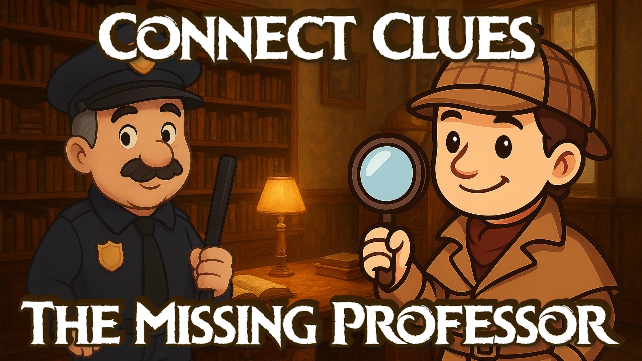 Connect Clues – The Missing Professor