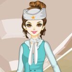 Stewardess verkleiden sich