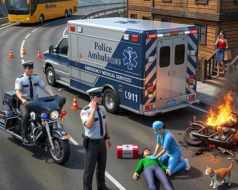 Ambulance Rescue Game