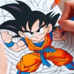 Libro para colorear de anime