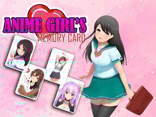 ANIME-MÄDCHEN-SPEICHERKARTE