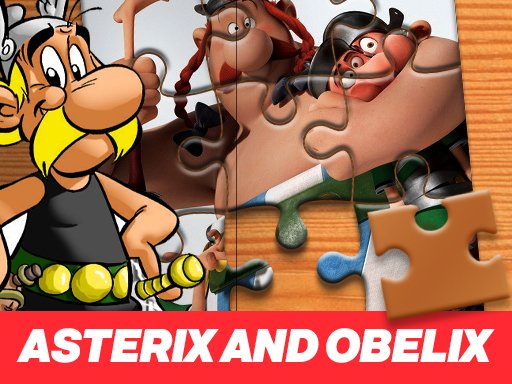 Asterix és Obelix kirakós játék