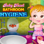 Higiene del baño de Baby Hazel