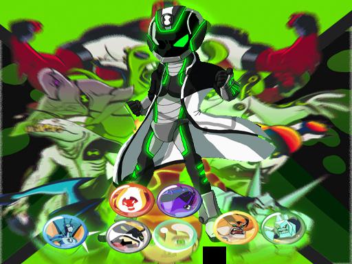 Ben 10 Penembakan Gelembung Halloween