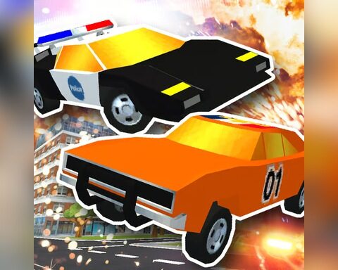 Blacktop Police Chase