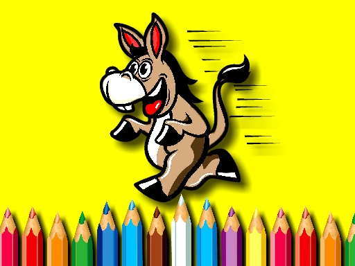 Download BTS Donkey Coloring Book - Y8 Games