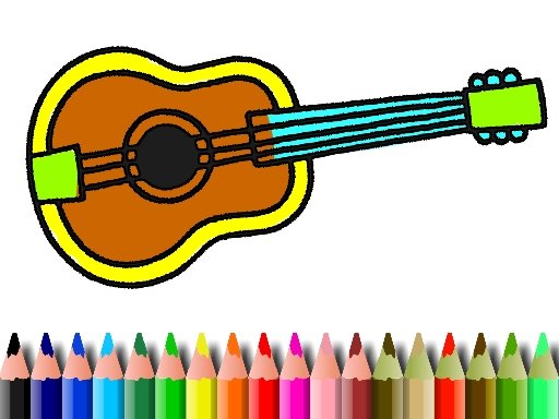 Download BTS Music Instrument Coloring Book - Y8 Games