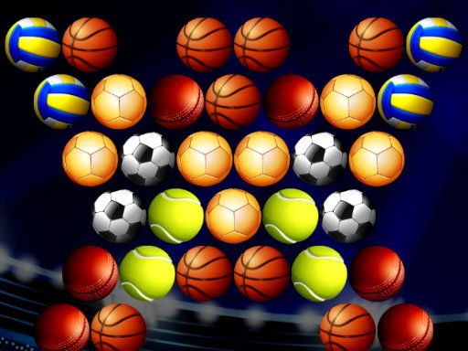 Bubble Shooter Goldener Fußball