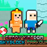 Parkour Skyblock Kerajaan Permen
