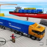 Conducción de camiones de transporte de carga