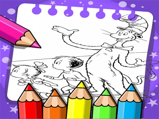 Buku Mewarnai Kucing Dalam Topi