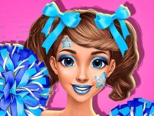 Cheerleader-Mädchen