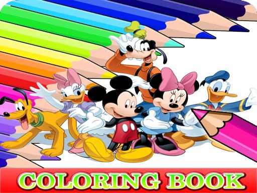 Libro para colorear para Mickey Mouse