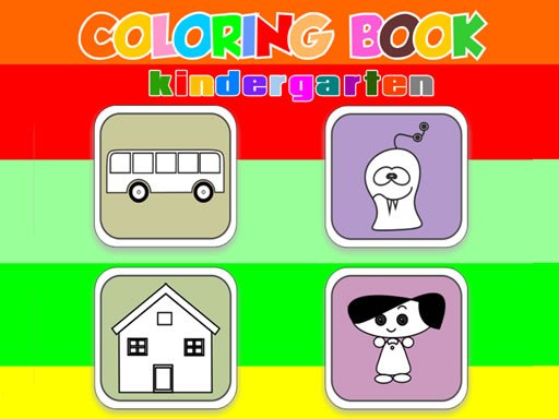 Coloring Book Kindergarten - Y8 Games