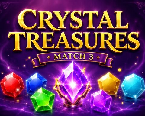 Crystal Treasures: Match 3