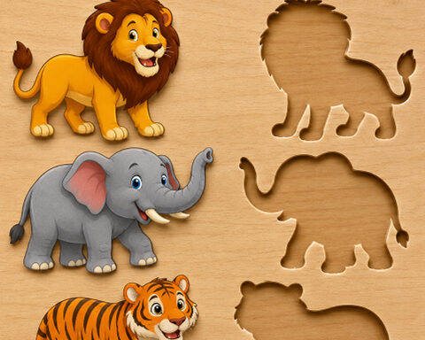 Cute Animal Puzzle Game