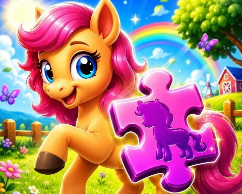 Cute Pony Puzzle Quest