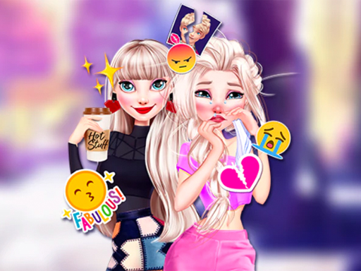 Disney-Prinzessin Elsa und Disney-Prinzessin Anna