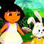 ความแตกต่างของ Dora Happy Easter