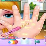 Evie Hand Doctor lustige Spiele für Mädchen online, Baby