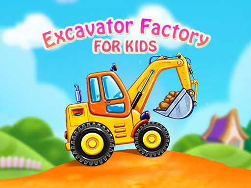Excavator Factory For Kids - Y8 Games