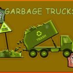 Camiones de basura - Bote de basura oculto