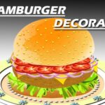 Hamburger-Dekoration