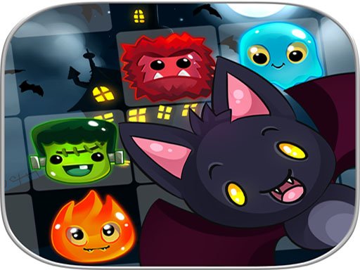HAPPY Halloween monstres Witch – Match 3 Puzzle