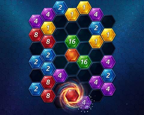 Hex Merge Puzzle