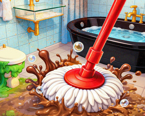 Home Makeover Cleaning Game