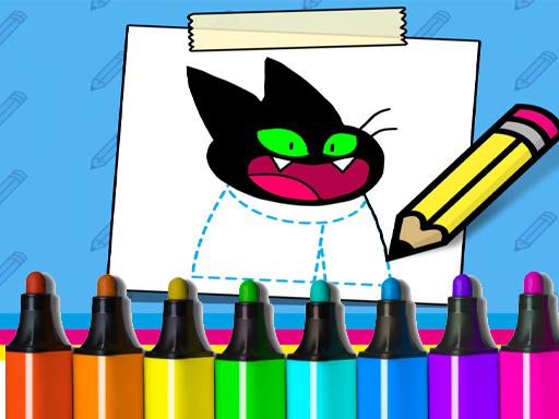 CARA MENGGAMBAR MAO MAO