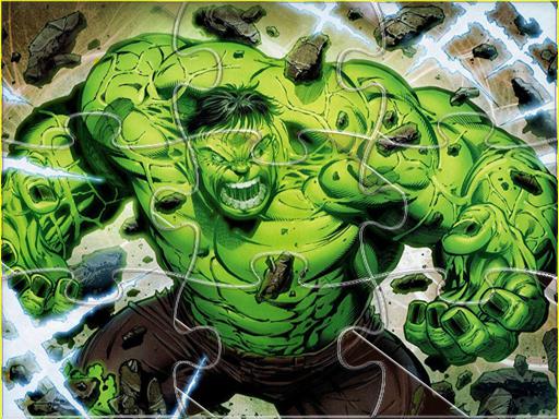 Hulk Superhero Jigsaw Puzzle - Y8 Games