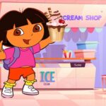 Pembuat Es Krim Dengan Dora