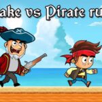 Jake gegen Pirate Run