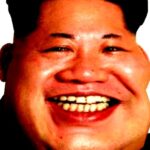 Kim Jong Un lustiges Gesicht