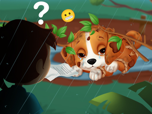 Cứu hộ và chăm sóc chó con bị lạc