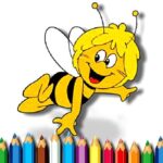 สมุดระบายสี Maja the Bee