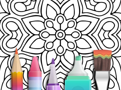 Mandala Coloring Book – Casual