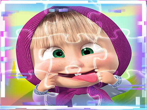 Masha and the Bear Jigsaw Puzzle Slides