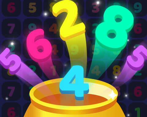 Match Ten Number Puzzle