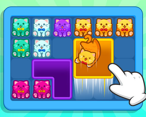 Meow Block Color Collect