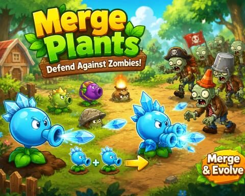 Merge Plants &ndash; Defense Zombies
