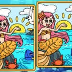 Die kleine Meerjungfrau: Erkenne den Unterschied