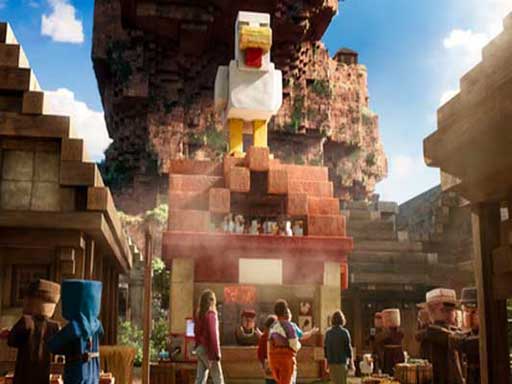 Gà Dung Nham Minecraft